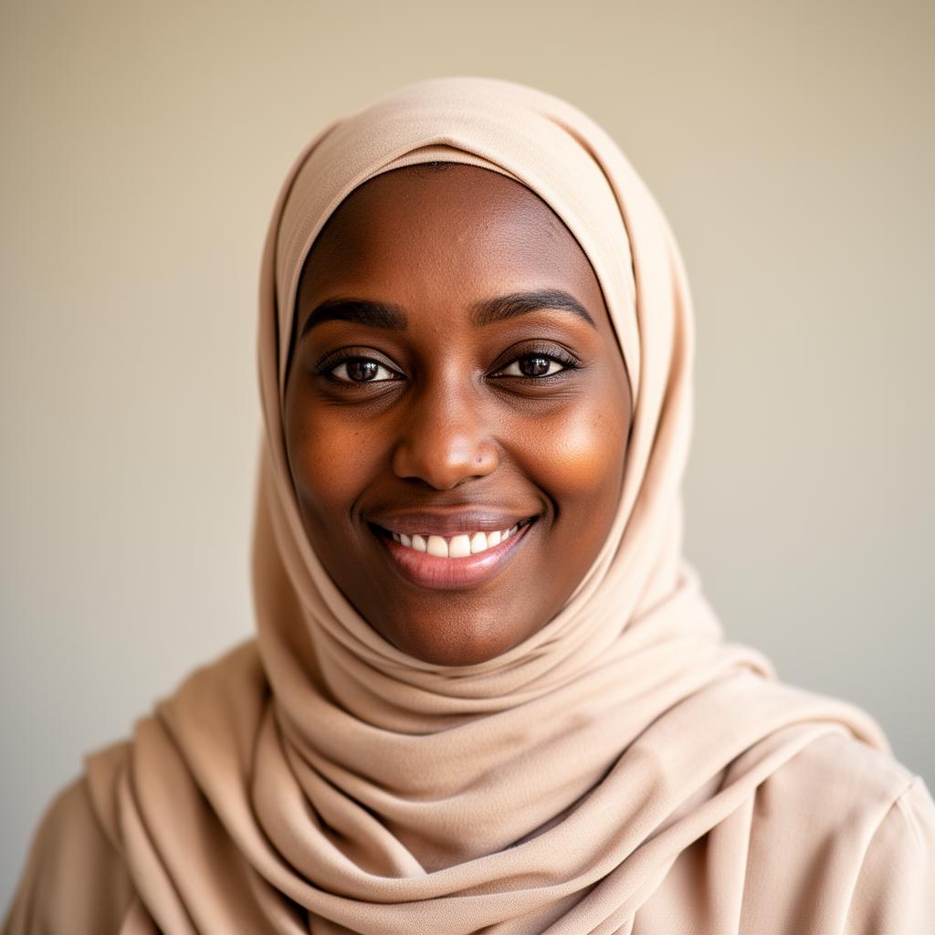 Aisha portrait